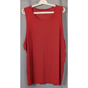 Lululemon Tank‎ Top Mens XL Red Activewear Athleisure Workout Gym Training